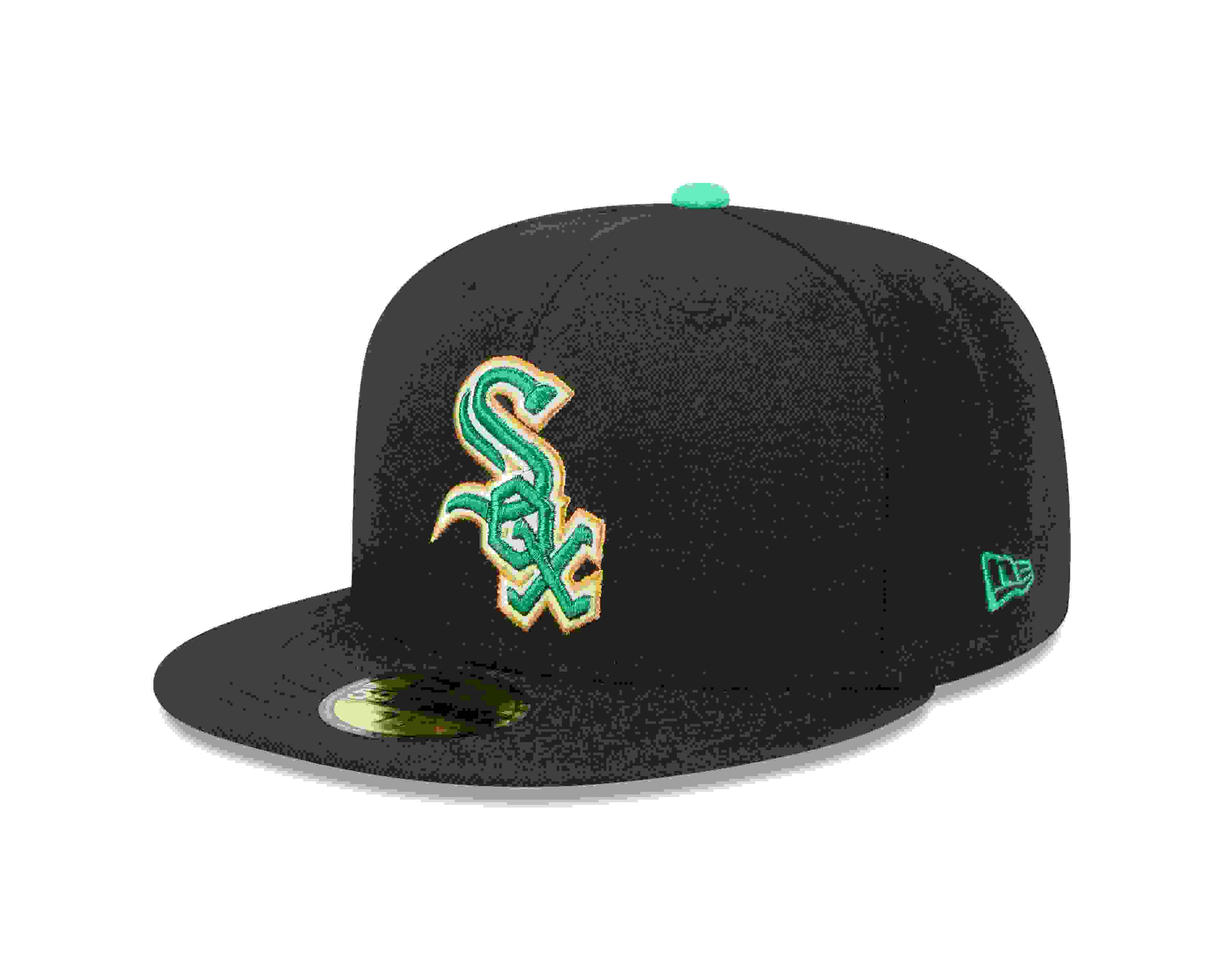 New Era Chicago White Sox 59FIFTY St. Paddy's Black/Green Fitted Hat